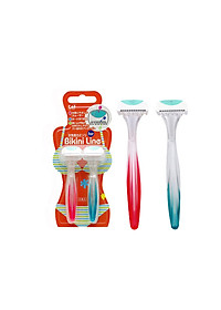 Set 02 chiếc Dao cạo vùng kín Kai Bikini Line - Hàng nội địa Nhật Bản 