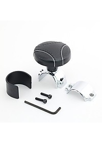 Tay Quay Trợ Lực Vô Lăng Ô Tô CIND JM-7613BS Màu Đen Chỉ Bạc