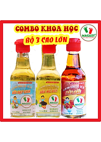 Bộ 3 Dầu Ăn Dặm cho Bé Cao Lớn Maguzt ( Tặng Quà)