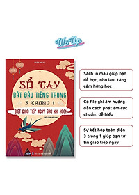 COMBO THÀNH THẠO TIẾNG TRUNG: Sổ Tay Bắt Đầu Tiếng Trung Và Sổ tay Thành Thạo Nghe - Đọc - Dịch Tiếng Trun