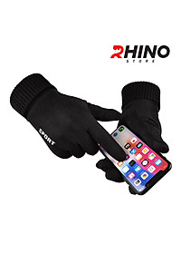 Găng tay da lộn giữ ấm mùa đông Rhino G801 nam nữ, chống gió