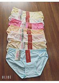 combo 10 chiếc quần lót cotton trơn co dãn tốt fom từ 45-60kg