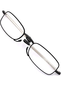 Kính lão gọng xếp màu đen tròng lão 1.5 độ_nam