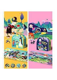 Đồ chơi ghép hình Mideer Puzzle MD3028 – Người đẹp ngủ trong rừng (104 mảnh ghép)