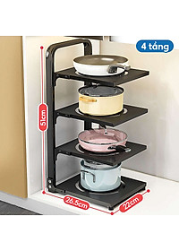 Giá Để Xoong Nồi Thép Carbon Kalpen 2-3-4-5 tầng