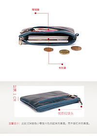 Ví nữ DA BÒ THẬT phong cách mới  - BEE GEE VNU1007