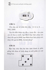 Sách 201 Bài Toán Vui Luyện Trí Thông Minh