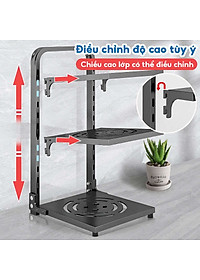 Giá Để Xoong Nồi Thép Carbon Kalpen 2-3-4-5 tầng