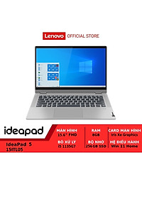 Laptop Lenovo IdeaPad 5 15ITL05 i5-1135G7|8GB|256GB|Intel Iris Xe Graphic 82F|WIN10 – Hàng chính hãng