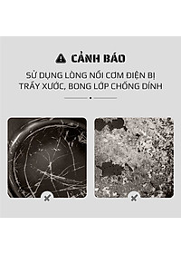 Nồi cơm điện lòng sứ dưỡng sinh 1.2L Mishio MK381 - Hàng chính hãng 