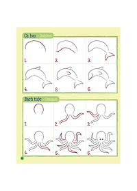 Sách Họa Sĩ Tí Hon - Learn To Draw... Ocean Wonders! - Nào, Ta Cùng Học Vẽ… Đại Dương Diệu Kỳ!
