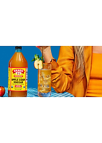 Giấm táo hữu cơ Organic Bragg 946ml (2 chai)