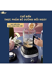 Máy Làm Sữa Hạt Cách Âm, Máy Xay Sữa Hạt BEAR PBJ-B06S2 9 Chức Năng Nấu Xay, Dung Tích 1.5 Lít Công Suất 800 W - Hàng Chính Hãng