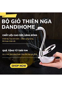 Bộ giỏ thiên nga DandiHome kèm thìa nĩa 2020 cao cấp, sang trọng, tinh tế