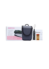 Máy đo nồng độ oxy máu SPO2 và nhịp tim, chỉ số PI Jumper JPD-500D (Chứng nhận FDA hoa kỳ + xuất USA)