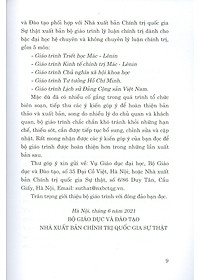 Combo Giáo Trình Tư Tưởng Hồ Chí Minh + Giáo Trình Chủ Nghĩa Xã Hội Khoa Học (Dành Cho Bậc Đại Học Hệ Không Chuyên Lý Luận Chính Trị) - Bộ mới năm 2021