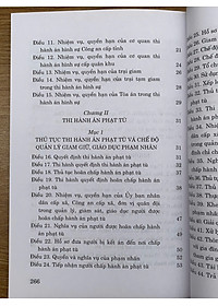 Luật Thi Hành Án Hình Sự (Hiện Hành)