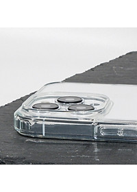 Ốp lưng giảm sốc chống va đập chống ố vàng cho iPhone 15 Pro Max / 15 Pro / 15 Plus / iP 15 hiệu X-level ICE Crystal trang bị đệm khí ẩn bốn góc, Mặt lưng PC chống ố vàng - Hàng nhập khẩu
