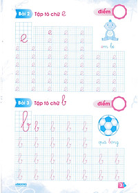 Tập Tô Chữ Cái Dành Cho 4-5 Tuổi _ABB