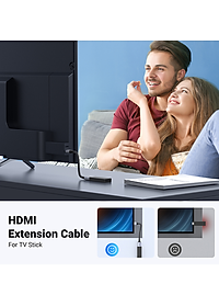 Cáp nối dài HDMI 2.1 hỗ trợ 8K60Hz dài 15cm Ugreen 15518 - Hàng chính hãng