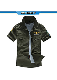 Áo Sơ Mi Nam Ngắn Tay Kiểu Dáng Cơ Trưởng U886 Thời Trang Hàn Quốc Chất Cotton Pha Lụa Mềm Mại, Thoáng Mát, Chống Nhăn, Trẻ Trung, Năng Động- HÀNG…