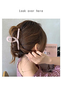  Kẹp tóc, cặp tóc nữ càng cua hàn quốc nhẹ nhàng KT18  - Đen