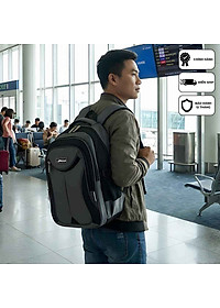 Balo laptop chống sốc đa năng thời trang cao cấp Xbags XB 2004 tiện ích đi học đi làm năng động cá tính, nhiều ngăn!