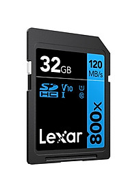 Nơi bán Thẻ nhớ máy ảnh/ máy quay phim Lexar 32GB/ 64GB 800x UHS-I SDHC V10, tốc độ đọc 120MB/s