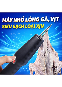 Máy Nhổ Lông Gà Vịt Cầm Tay Loại Xịn Siêu Sạch – Động Cơ Kép Mạnh, Pin Sạc Bền, đồng hồ treo tường, đèn trang trí