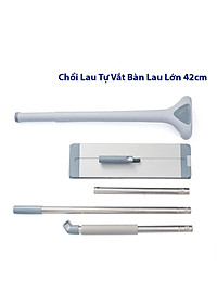Cây Lau Nhà Vắt Phẳng Xanh 42cm