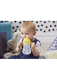 b.box Bình nước 360 độ cho bé tập uống nước 240ml - Vàng Chanh