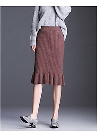 Chân váy len gân Haint Boutique chân váy công sở ôm đuôi cá CV29
