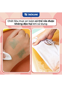 Bút Lông Màu Thiên Long Fiber Pen Washable SWM-C006 - 36 Màu- Viết Được Nét Mảnh Nét To- Mực rửa được