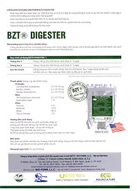 BZT DIGESTER xử lý đáy ao