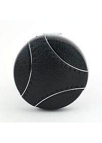 Tay Quay Trợ Lực Vô Lăng Ô Tô CIND JM-7613BS Màu Đen Chỉ Bạc