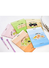 Tập Học Sinh Bánh Việt - Miền Nam - 4 Ô Ly - 96 Trang 80gsm - The Sun 03 - Bánh Ít Lá Gai