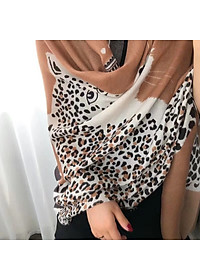 Khăn choàng quàng cổ thời trang họa tiết da báo SKC87