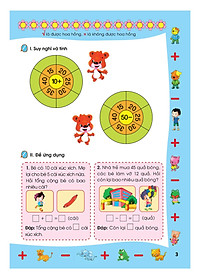 Bé Học Toán - Cộng Trừ Trong Phạm Vi 50 - Sắc Màu Toán Học (Tái Bản)