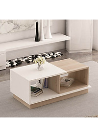 Bàn trà bằng gỗ thiết kế nhỏ gọn SMLIFE Conkia