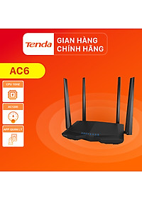 Thiết bị phát Wifi Tenda AC6 Chuẩn AC 1200Mbps - Hàng Chính Hãng