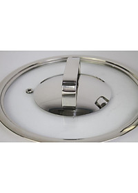 Bộ nồi và chảo chống dính vân đá inox 304 cao cấp Fivestar Plus 5 món nắp kính , tặng 1 vá canh