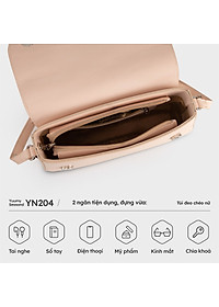 Túi Yuumy ( Thời trang nữ phối nắp đơn giản size 26 - Túi đeo chéo da Seasand YN204 )