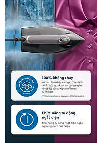 Bàn ủi hơi nước Philips DST8041/80 (3000W) - Hàng Chính Hãng