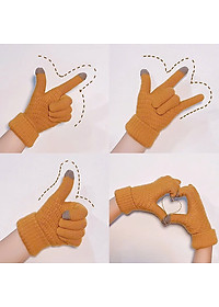 Găng Tay Cảm Ứng, Bao Tay Phượt Du Lịch Dã Ngoại Cao Cấp Dành Cho Cả Nam Và Nữ MÀU ĐEN