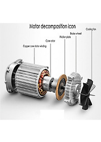 Tời điện PA500 (250/500kg) - cáp dài 30M - máy tời điện - toi dien treo