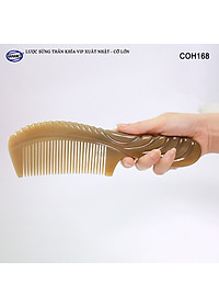 Lược sừng dáng cổ điển VIP cỡ lớn (Size: XXL - 23cm) COH168 - Lược sừng xuất Nhật - Chăm sóc tóc