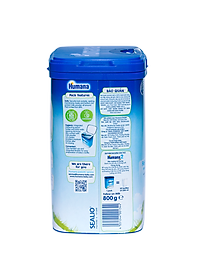(Combo 4 hộp) (04/07/2024) Sữa Bột Humana Gold Plus 2 800g - Sữa Công Thức Dành Cho Trẻ Từ 6 Đến 24 Tháng Tuổi Nhập Khẩu Từ Đức - Hàng Chính Hãng