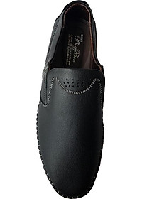 Giày Mọi Nam BIGGBEN Da Bò Thật Cao Cấp GM114