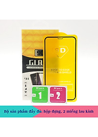 Miếng Dán Kính Cường Lực Cho Iphone 11 Pro - Màu Đen - Full Màn Hình - Hàng Chính Hãng