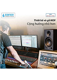 Loa kiểm âm Edifier MR4 Xử lý tín hiệu số Đầu vào TRS balance - Hàng chính hãng